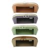 Leather Pencil Case Large Compartment Pencil Bag Water Resistant Clear Pen Pouches Pen Organizers Bag for Student Adult