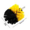 Electric Drill Cleaning & Polishing Brush Set: Floor Brush, Sanding Brush, Ball Head Brush Accessories