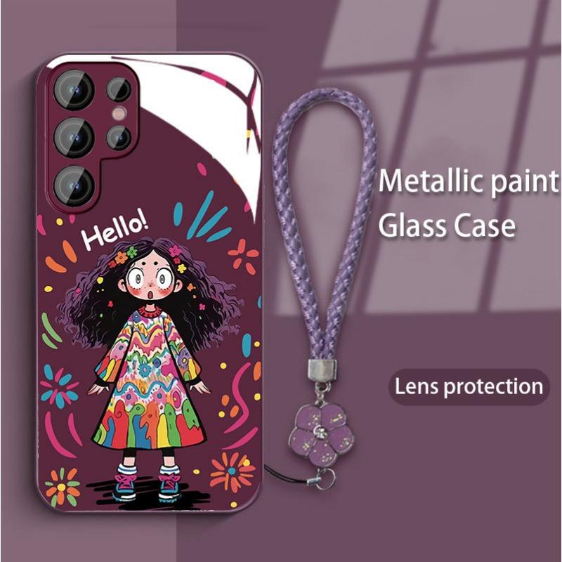 Graffiti Girls Applicable Samsung S24PLUS Mobile Case S23 Girls S22 Skin Friendly A55 Sense A54 All Inclusive A14