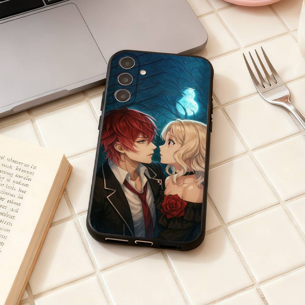 D-Diabolik-ks Anime L-Lovers  phone Case For Samsung Galaxy A73,A72,A71,A70,A53,A52,A51,Others Soft Black Shell