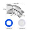 135 Degrees Shower Head Elbow Adapter Copper Adjust Bend Angle New Arm Angle Adapter