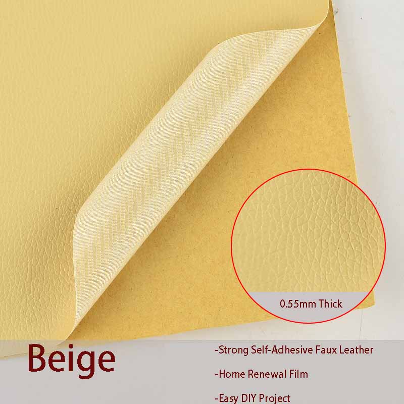 Instant Furniture Repair Film - Strong Self-Adhesive Faux Leather for DIY Sofa Restoration Furniture Resurfacing Resistant Renewal