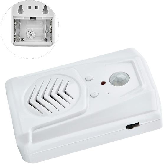 Motion Sensor Doorbell Door Chime, Home Security Driveway Alarm Entry Doorbell Indoor Motion Detector Buzzer, Store Door Entry Bell MP3 Audio, 2