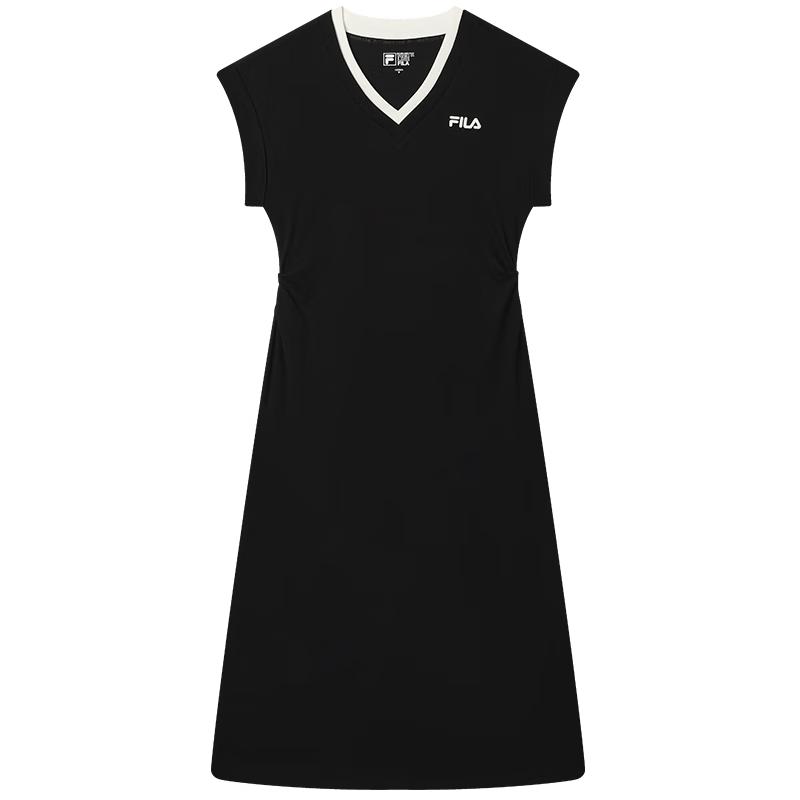 

FILA Women s Knit V-Neck Dress S