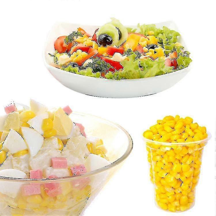 Cob Corn Stripper, Sweetcorn Kernel Remover Tool, Yellow, 7 X 5 Cm