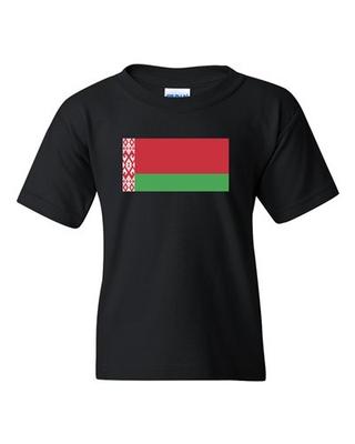 Wit-Rusland Landenvlag Minsk Europa Staat Natie Patriot DT Jeugd Kinderen T-shirt Tee Unisex T-shirt
