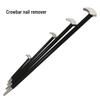Set of 4 Heat-Treated Pry Bars & Nail Pullers (6", 12", 16", 20") - Round Bar with Electrostatic Paint