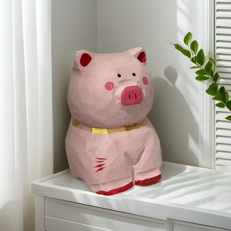 Wooden Animal Decor Diy Craft Kit With Unique Figurines For Home And Childrens Rooms