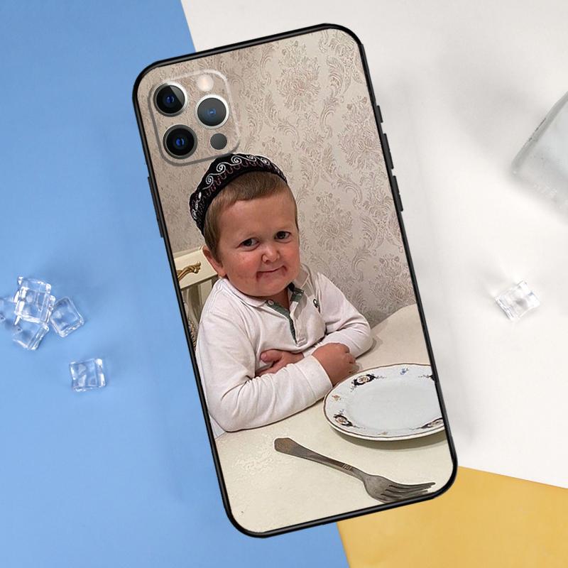 Funny Hasbulla Phone Case For iPhone 16 Pro 15 Pro 11 13 14 Pro Max 12 Mini XR 16 15 Plus 16e Cover Shell