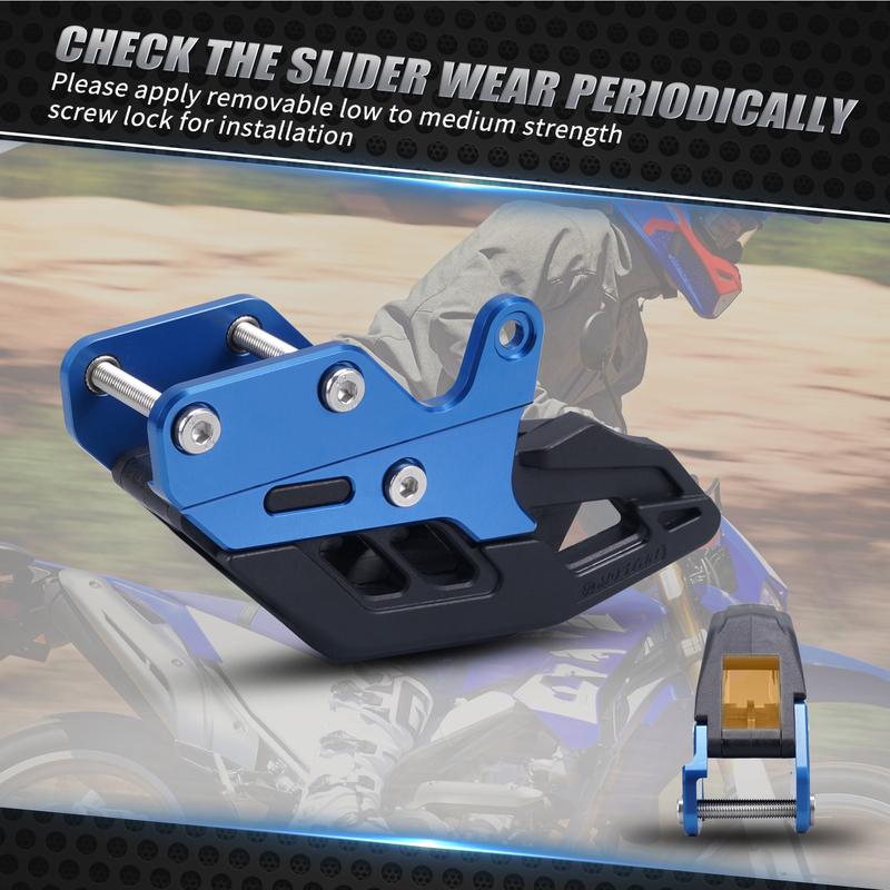 NICECNC For Yamaha WR250R WR250X WR 250R WR 250X 2007-2022 2021 2020 2019 2018 2017 2016 2015 2014 2013 Motorcycle Chain Guide