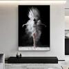 Black and White Gorgeous Ballet Wall Art Poster Mural Modern Home Decoration Pictures Print Canvas Painting Living Room Decor