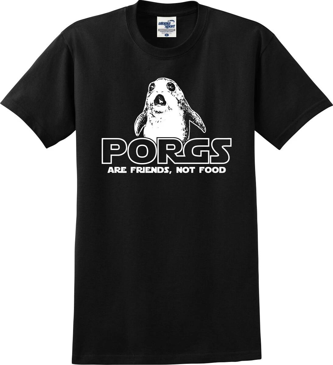 

Porgs Are Friends Not Food Funny Unisex T shirt (S-5X) M