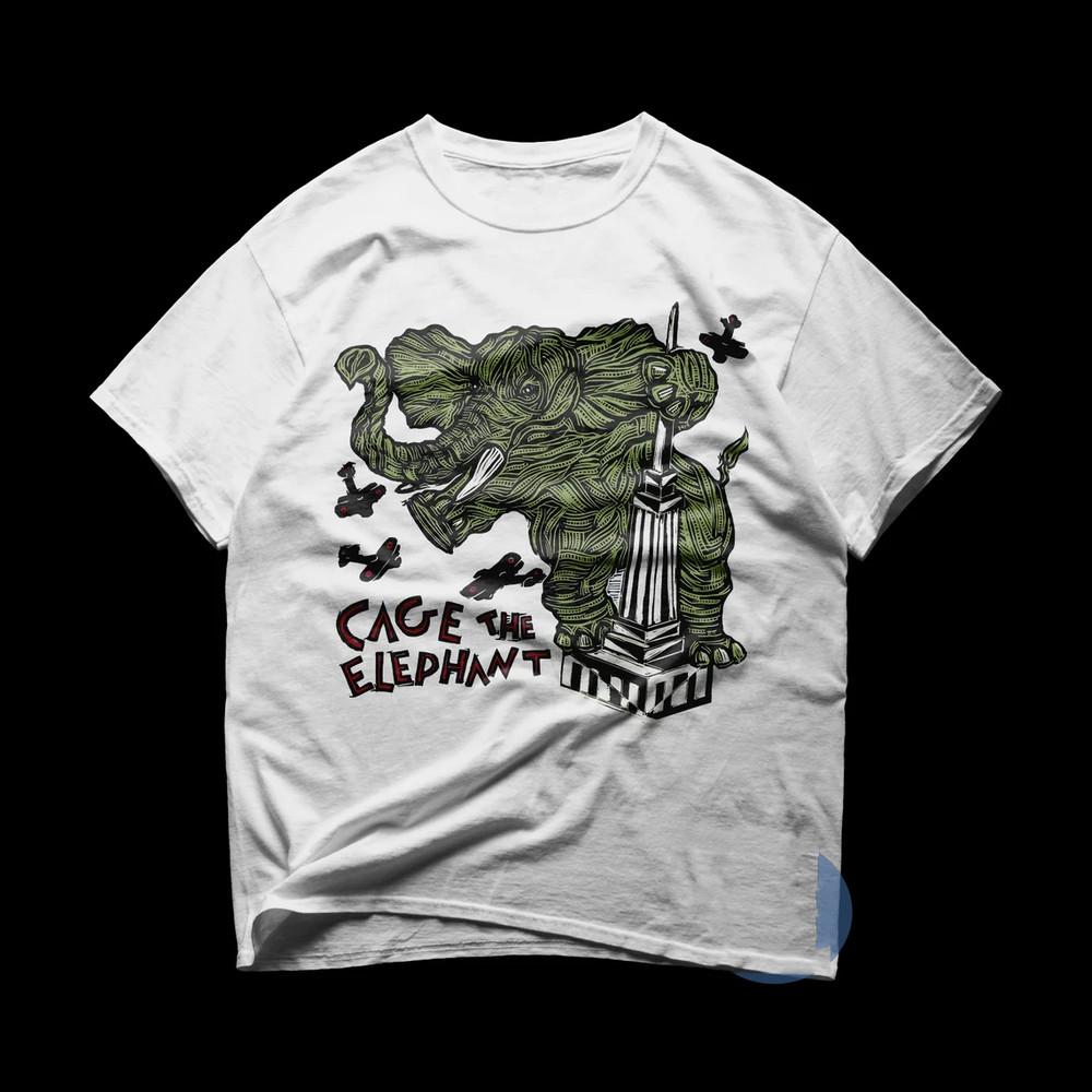 Cage The Elephant Band Unisex Tour 2024 T Shirt Full Size S-5XL SN215 Unisex T-Shirt M