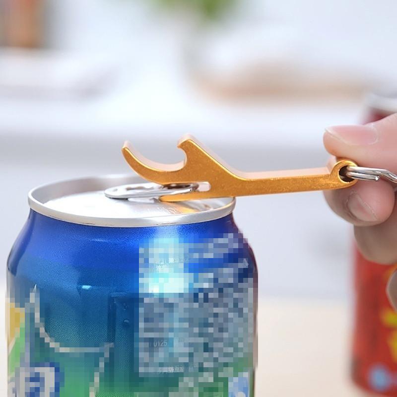 Ölflasköppnare Aluminiumlegering Mini Flasköppnare Burköppnare Kreativ Burköppnare Färg Slumpmässig Affärsgåva