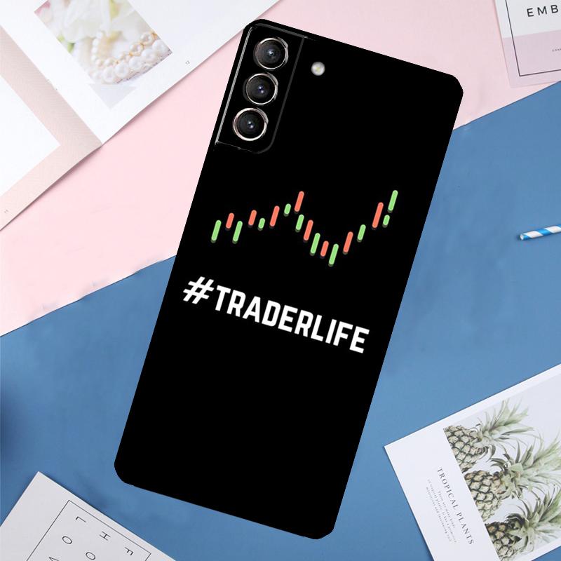 

Day Trader Trader Trading Case For Samsung Galaxy S23 S22 S24 Ultra Note 20 S20 S21 FE S9 S10 Note 10 Plus Back Cover Galaxy S24Ultra