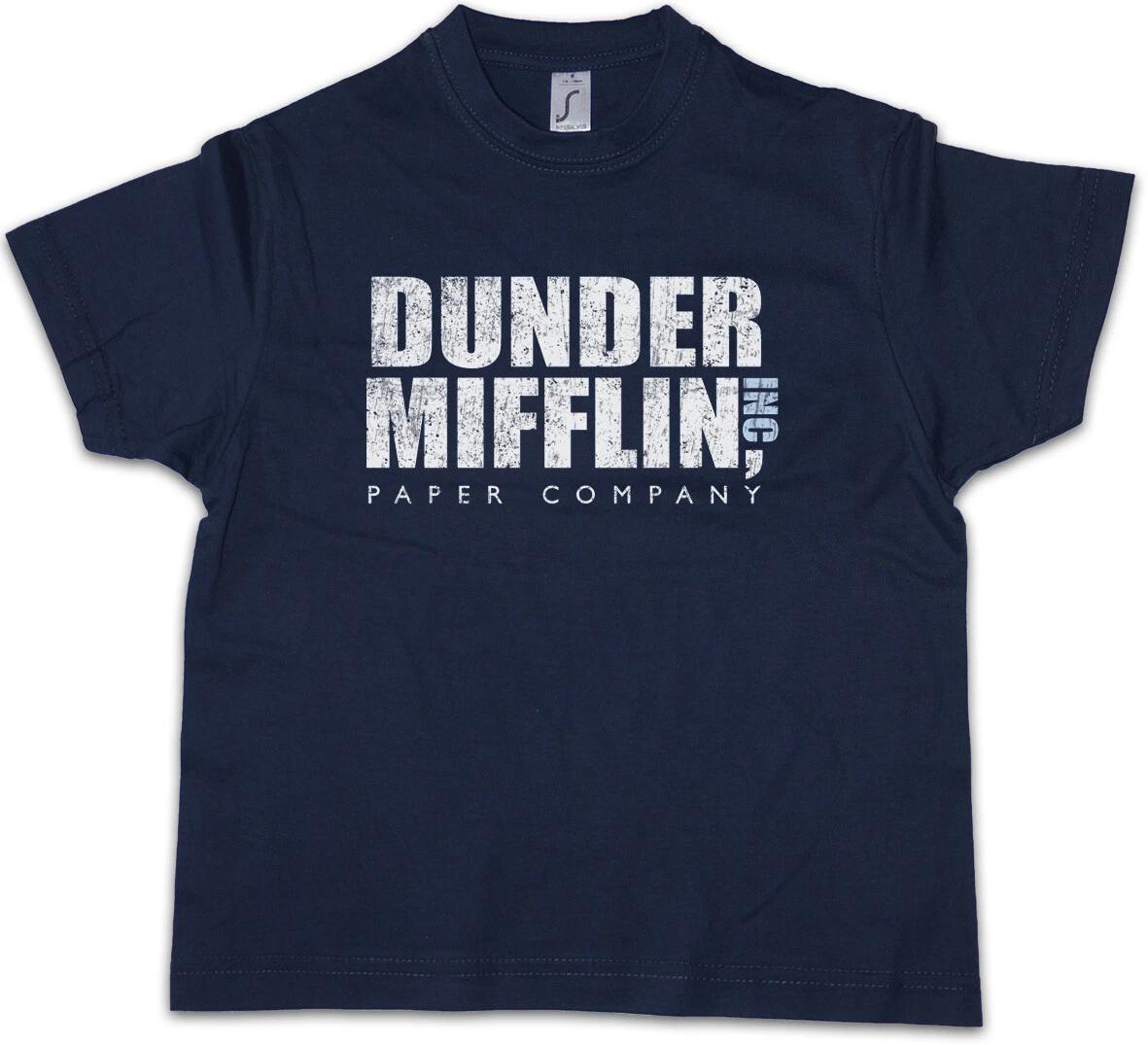 

DUNDER MIFFLIN INC Kids Boys kids boys T-Shirt Paper Company The Sign Logo Office 140