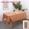 Peva Disposable Solid Color Tablecloth With Dustproof And Oilproof Features For Party And Home Use