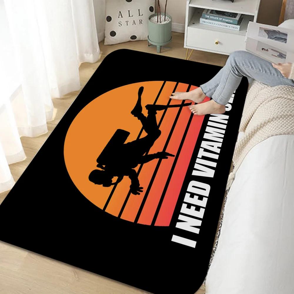 Dive Scuba Diving Entrance Door Mat Nordic Style Bedroom Living Room Doormat Home Balcony Anti-Slip Modern Home Decor