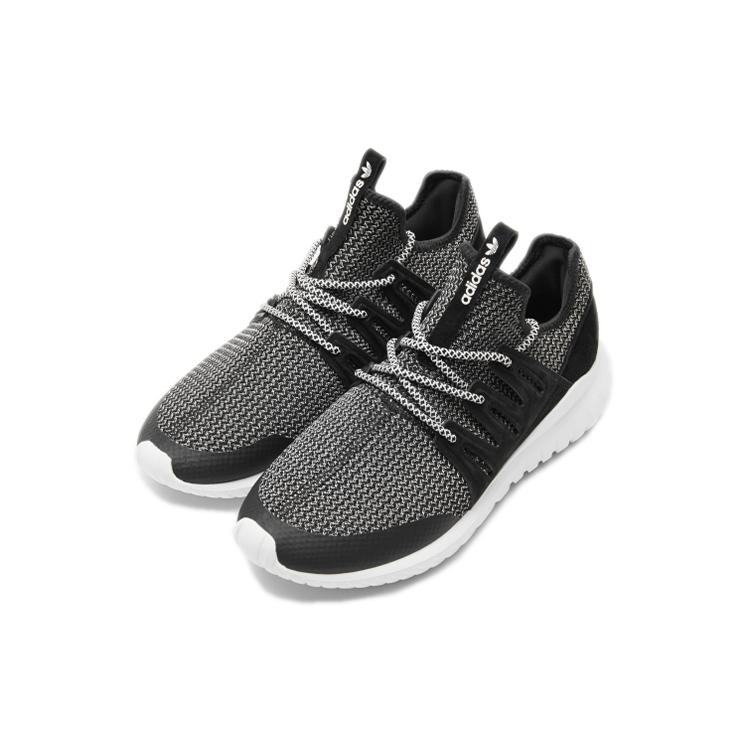 Adidas Tubular Cozy Breathable Running Shoes Black White Unisex 'Black White' BA7718