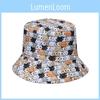 Cute Cartoon Animal Fisherman Hat Sun Hat For Women Japanese Style Sunshade Cap