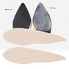 2 Pairs Non slip Shoe Sole Sticker High Heeled Shoes Sole Patch Protector (Pointed Head)