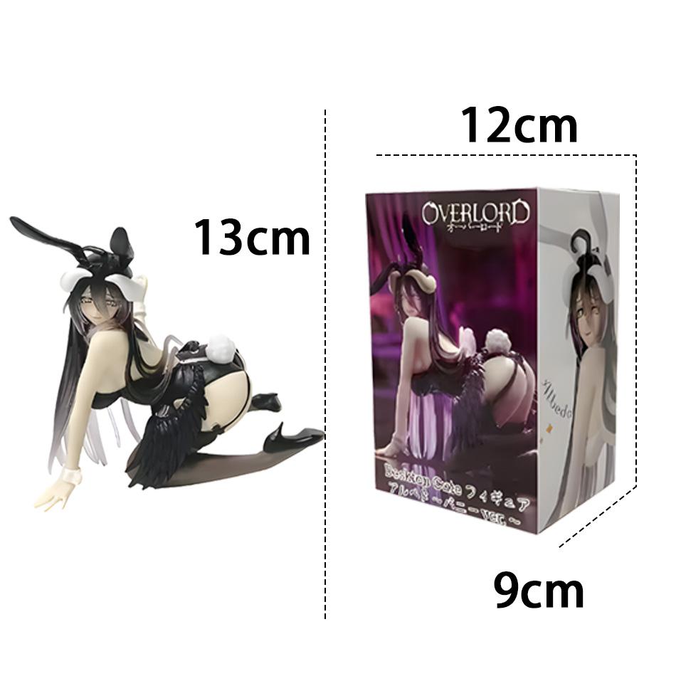 13cm Anime Figur - Niedlicher Badeanzug Albedo Hentai Desktop Figur Sammlermodell Spielzeug Nudelstopper Actionfigur