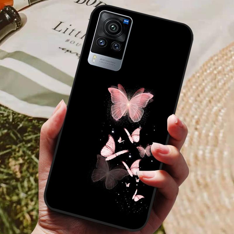 For Vivo X60 Pro Global Version Case Cat Wolf Painted Soft Silicone Phone Cases for Vivo X60 Pro Back Cover X60Pro V2046 Coque