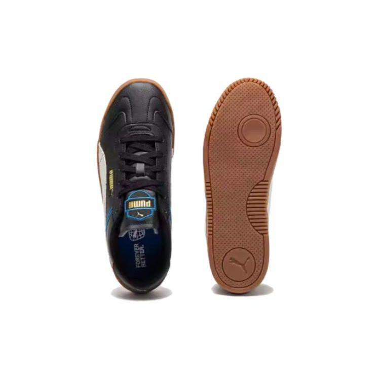 Puma Comfortable Casual Retro Durable Breathable Low-Top Sneakers Unisex Sneakers Black White 392496-02