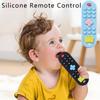 Non-Toxic Children'S Silicone Remote Control Teether Baby Oral Appetite Period Soothing Remote Control Teething Bite Gum Anti-Eating Toys