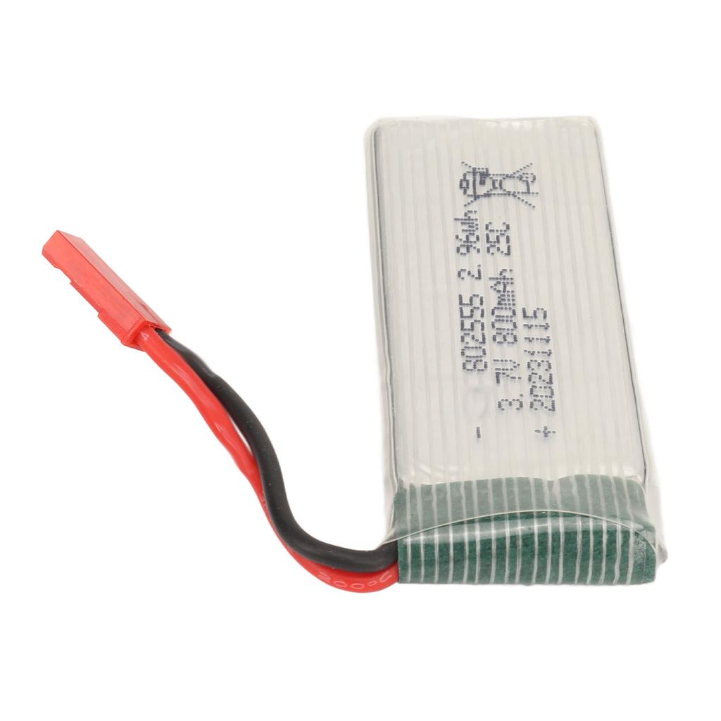 3.7V 800mAh Lithium Battery 3.7V 800mAh 25C Lipo Battery With JST Plug for F181 F163 H12C Quadcopter