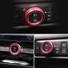 LECART Red Headlight Switch Knob Covers Fit for Ford Explorer 2024     Auto Interior Accessories Auto Decor Trims Metal Sticker