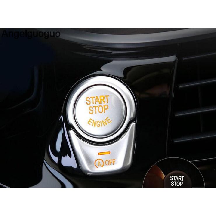 2 stücke Für BMW 5 7 serie G30 G12 X3 G01 X4 G02 GT6 Auto start stop motor taste knopf abdeckung