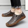 Durable And Waterproof Casual Leather Shoes For Men Comfortable Antiskid Walking Shoes All Seasons For All Occasions