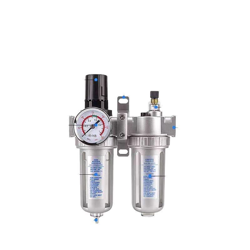 Pneumatic Air Compressor Oil-Water Separator & Pressure Reducing Valve Lubricator SFC/AD Series