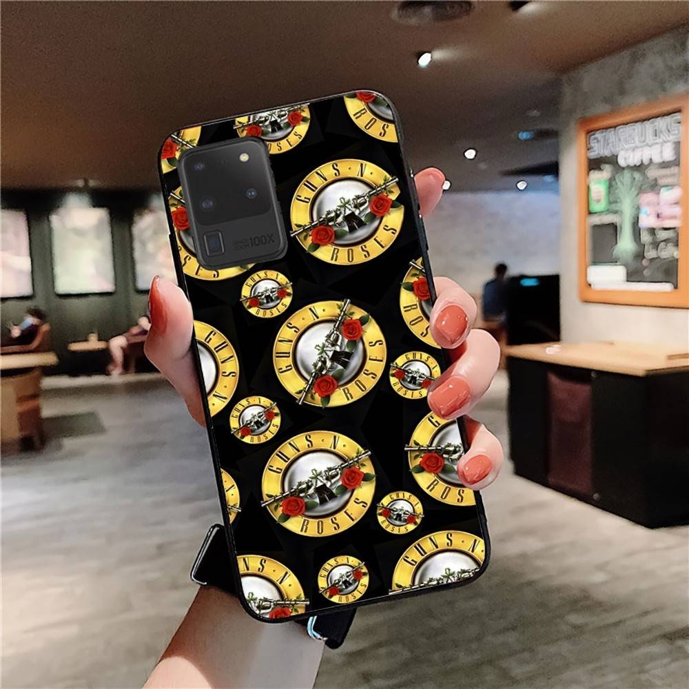 GUNS N ROSES Phone Case For Samsung S 24 fe 25 Ultra plus 20 lite 21 30 22 23 24 22 Ultra 5G Fundas