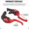 For VOGE 300R 300RR 300AC Motorcycle 2Finger Short Handle Brake Lever CNC Aluminium Brake Clutch Lever Set