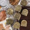 8 stijlen 1 stuks Metalen clip lange staart clip Europese vintage grootboekclip factuurclip Scrapbooking Materiaal handgemaakt Dagboek Album