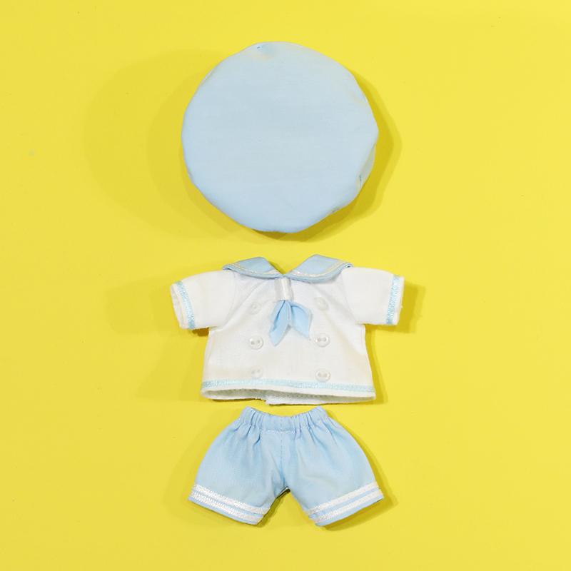 Ob11 Doll Sailor Clothes Uniform Set Doll Navy Suit Doll Hat Shirt Shorts For P9, 1/12 Bjd, Cu-Poche,Gsc, Molly Doll