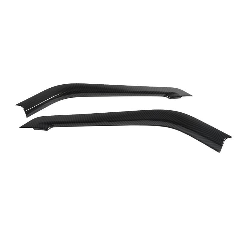 For Land Rover Range Rover Sport 2014-2026 ABS Carbon fiber/Matte Black Center Control Side Trim Strip Sticker Car Accessories