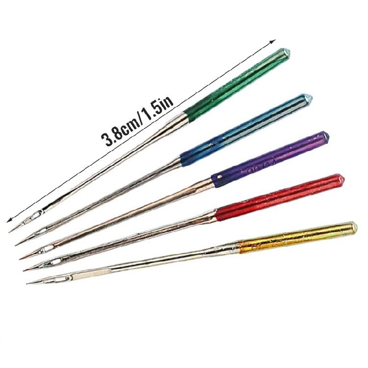 5Pcs Universal Sewing Machine Needle Durable for DIY Sewing Sizes 9/11/14/16/18