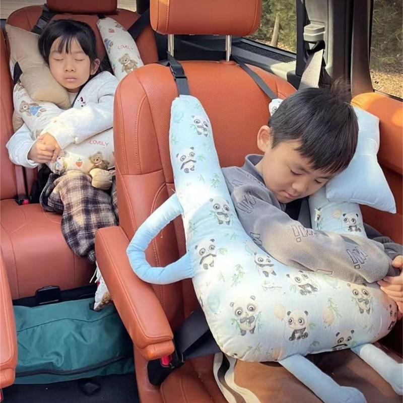 Portable Infant Neck Rest Support Pillow For Car Seats Strollers Comfortable Polyester Filling Easy To Clean Headrest