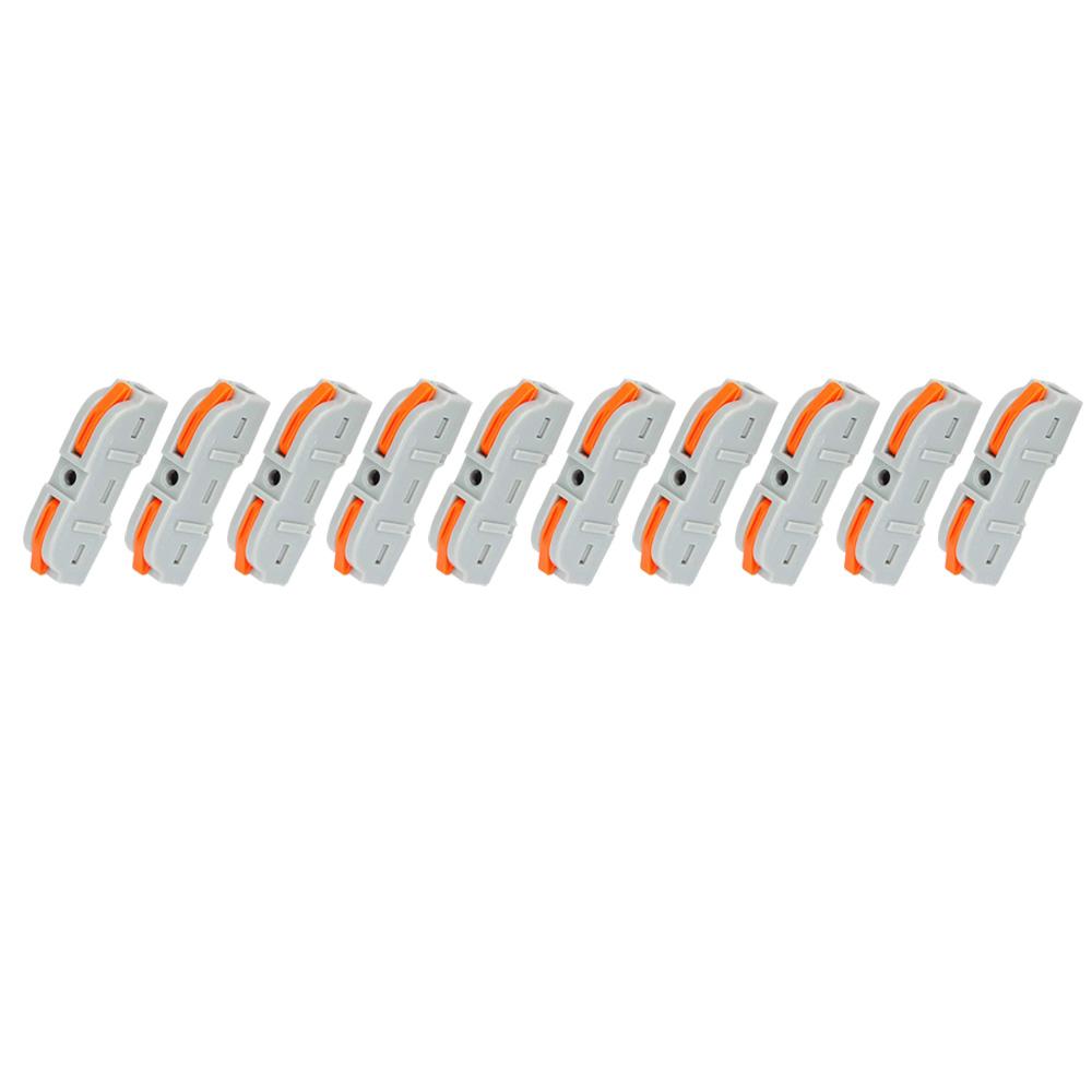 Quick Splicing Multiplex Butt Wire Connector Compact Electrical Cable Terminal Block Home Wiring Connectors for Circuit Inline
