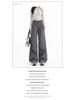 Korean Style Women's Casual Cargo Pants - Spring/Summer Straight Fit