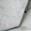 [Peanuts] Snoopy Necktie PN917668 Silver SNOOPY Formal Tie for Weddings and Ceremonies