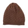 Autumn and Winter New Thin Single-layer Hollow Pullover Hat for Men and Women Pile Hat Knitted Wool Warm and Cold Proof Toe Cap