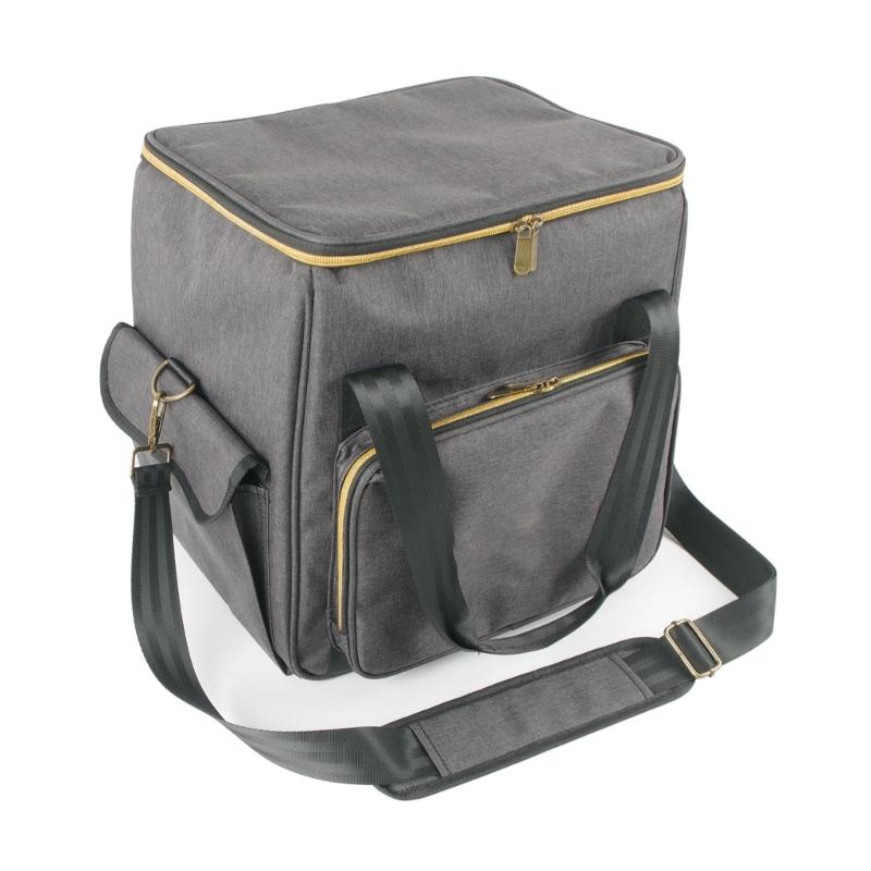 

Record Holder Box Travel Organizer Bag Albums Storage Carrying Bag With Divider Multifunctional Albums Storage Box 1