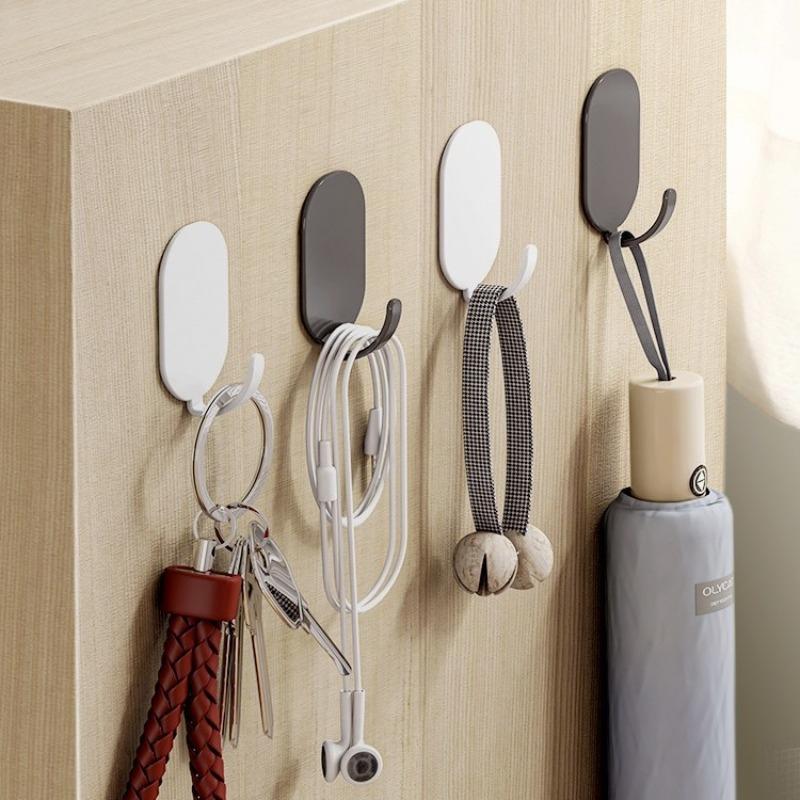 5 Stück Nicht Perforierter Kühlschrank Magnethaken Haushaltstür Rückhaken Multifunktional Verdickt Starke Saugkraft Wiederverwendbare Saugkraft