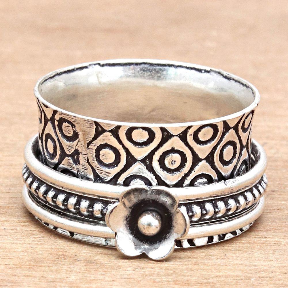 No Stone Gemstone Handmade Silver Jewelry  "9"