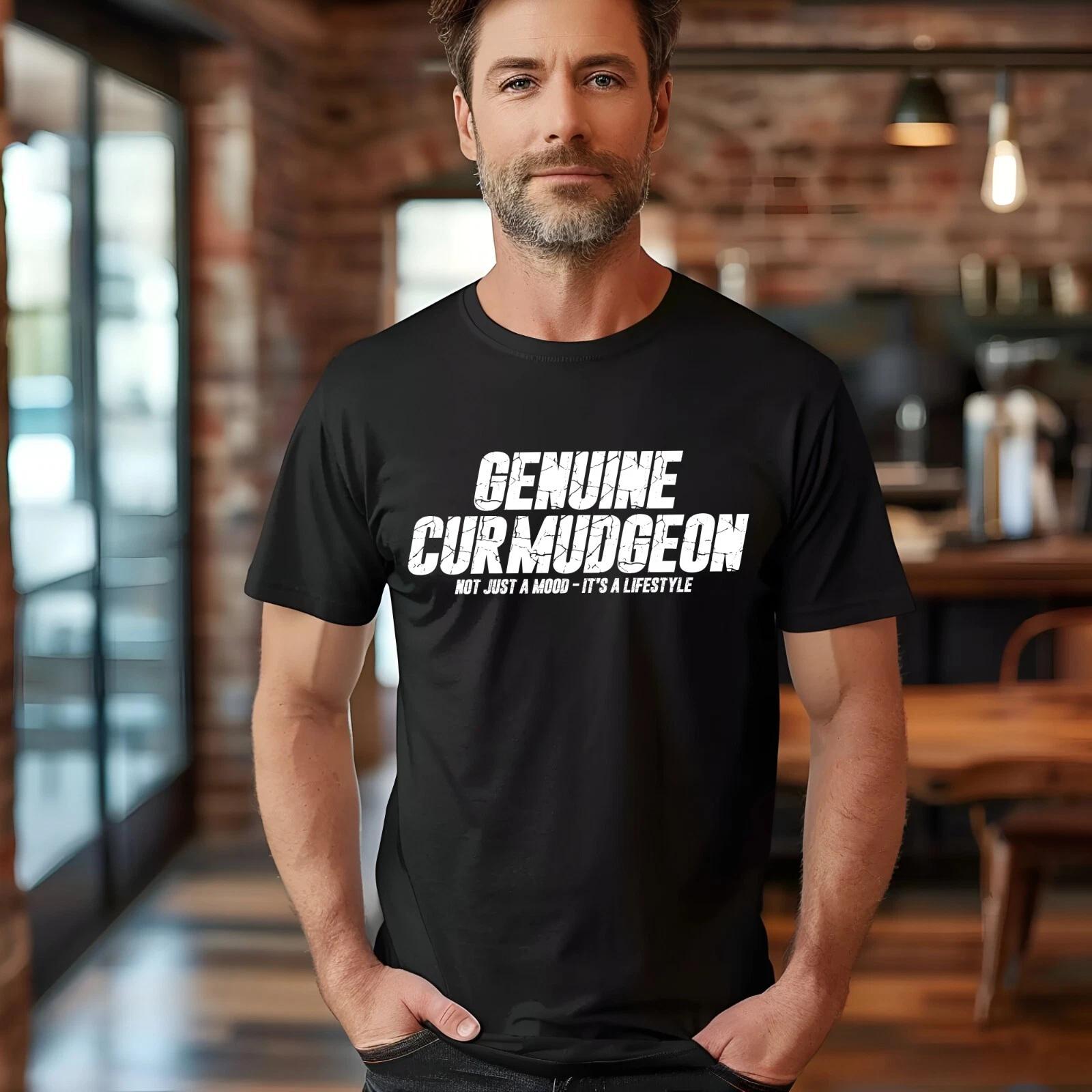 Genuine Curmudgeon Not Just A Mood It s A Lifestyle Gifts Unisex T- Shirt 3XL