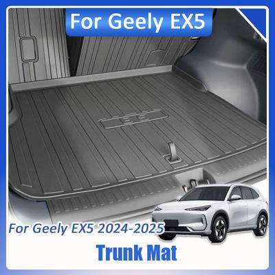 For Geely EX5 Galaxy E5 2024 2025 2026 Upper LowerTrunk Liner Waterproof Cargo Mat with High Edges Fit Anti Slip Floor Protector